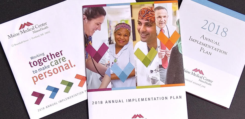 Maine Medical Center communications mailer